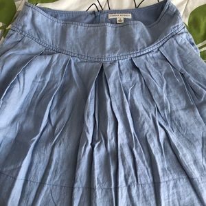 Blue skirt